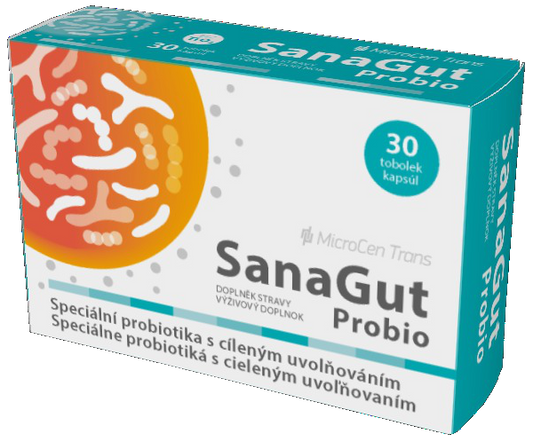 SanaGut - speciální probiotika s cíleným uvolňováním!