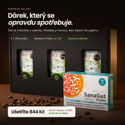 Probiotická káva 3× 250 g v dárkovém balení